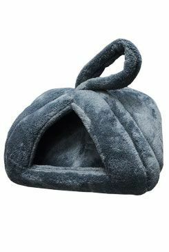 Pelech domek iglů 35x35cm Tmavě Šedá 1ks