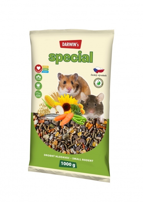 Darwin's drobný hlodavec special 1kg