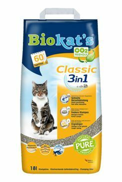 Podestýlka Biokat's Classic 3in1 18l