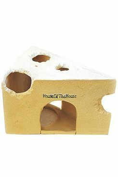 Domek pro hlodavce plastový sýr