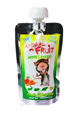 ANIMAL FRUIT kaps.Jablko + Mrkev hlodavec 120g Syrio