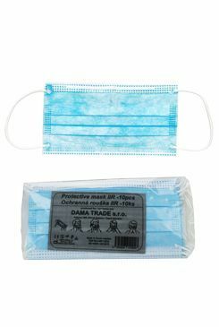 Ústenka jednorázová IIR třívrstvá, pruž.pásky 10ks