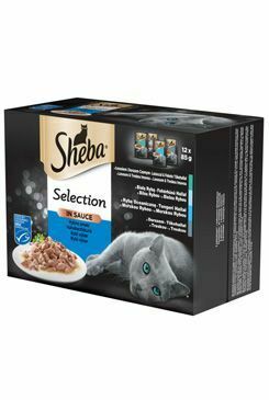 Sheba kapsa Rybí výběr 12pack 12x85g