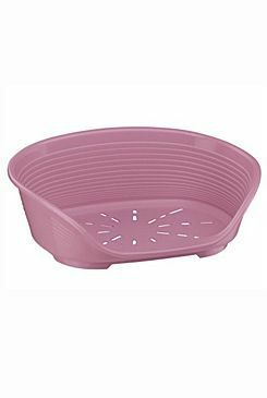 Pelech plast SIESTA DLX 2 růžový 49x36x17,5cm FP 1ks