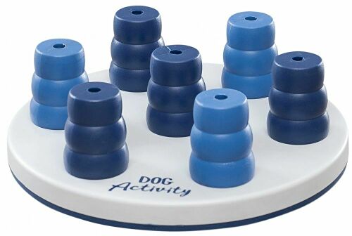 Hračka pes Dog Activity MINI SOLITAIRE kuželky 20cm TR