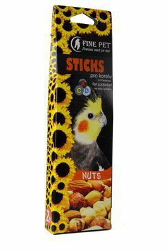 FINE PET Tyčinka Korela Ořechy 2ks/110g