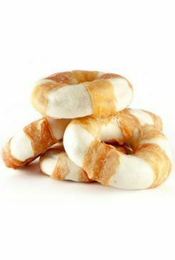 WANT Dog poch. Hovězí kruh kalciový cca 6ks 530g