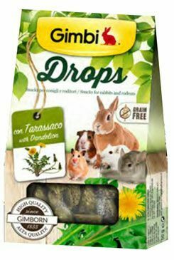 Gimbi Drops pro hlodavce s pampeliškou 50g
