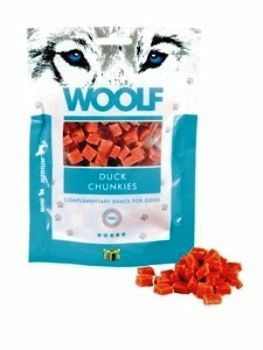 WOOLF pochoutka Duck Chunkies 100g
