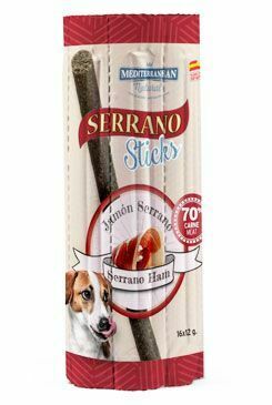 Serrano Sticks for Dog-Ham 16x12g