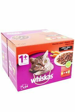 Whiskas kapsa Klasický výběr ve šťávě 24x100g