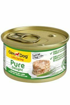 Gimdog Pure Delight konz. kuře s jehněčím 150g