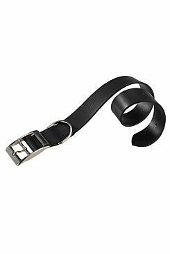 Obojek kožený NATURAL G 55cm x 30mm tmavý FP 1ks