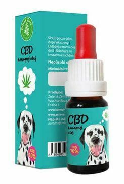 CBD olej pro psy 10%, 10ml