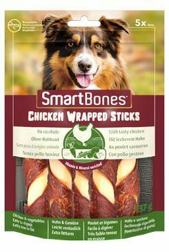 Pochoutka SmartBones ChickenWrapSticks Med. 5ks