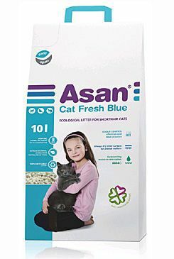 Podestýlka ASAN Cat Fresh blue 10l