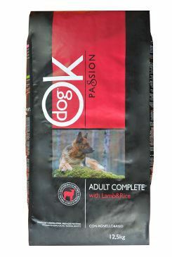 OK Dog Passion Adult Complet Lamb Rice 12,5kg