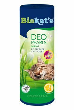 Biokat's osvěžovač WC DEO Pearls white flowers 700g
