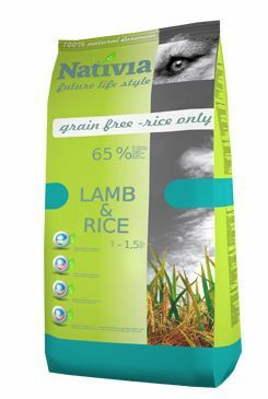 Nativia Dog Adult Lamb&Rice 15kg