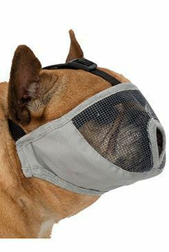 Náhubek pro krátkonosá plemena S 23cm polyest.šedá TR