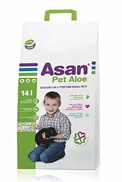 ASAN Pet Aloe Podestýlka hlodavce a králíčky 14l