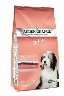 Arden Grange Dog Adult with fresh Salmon&Rice 12kg