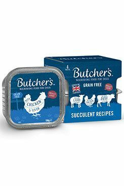 Butcher's Dog Original hovězí/kuř/jehn vanička 4x150g