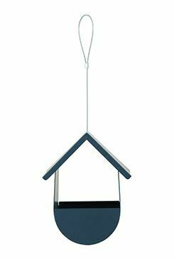 Krmítko venk. BUDKA na semena kov modrá Zolux