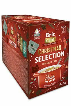 Brit Care Cat Christmas Soups Multipack 15x75g