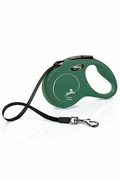 Vodítko FLEXI Classic New S pásek 5m/15kg olivová