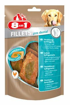 Pochoutka 8in1 Fillets pro Dental 80g