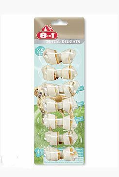 Pochoutka 8in1 Dental Delights Bones XS 7ks