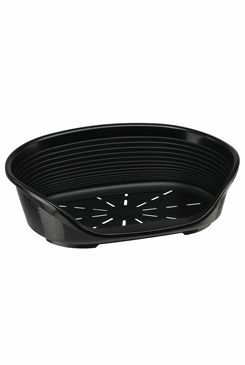 Pelech plast SIESTA DLX 12 černý 111x80x33,5cm FP 1ks