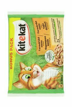 Kitekat kapsa Farmářské menu 4x100g