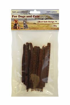 Pochoutka Hovězí proužky měkké 80g