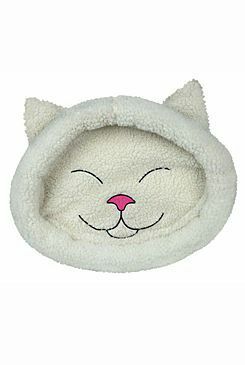 Pelech MIJOU kočičí hlava 48x37cm bílá TR