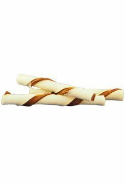 Magnum Rawhide roll stick 5" 12,5cm/40ks BROWN/WHITE
