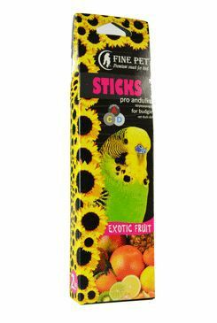 FINE PET Tyčinka Andulka Exotické ovoce 2ks/110g