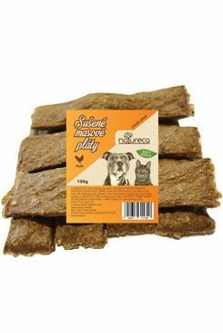 NATURECA pochoutka Masové pláty - Kuře, 100% maso 100g