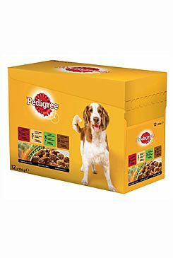 Pedigree kapsa mas.výběr se zeleninou ve šťávě 12x100g