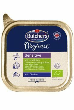 Butcher's Dog Organic Sensitive s kuřecím vanička 150g