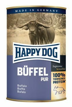 Happy Dog konzerva Buffel Pur buvolí 400g