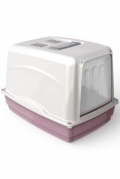 WC kočka Vicky kryté s filtrem, 54x39x39cm, růžová