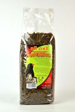 Krmivo pro Ptáky All OLANDESE měkkožravé s hmyzem 1kg