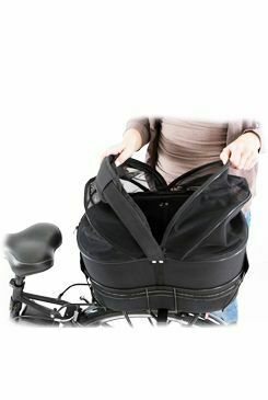 Přepravka na kolo na zadní nosič 48x29x42cm TR