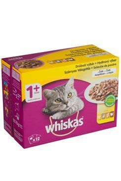 Whiskas kapsa Drůbeží výběr v želé 24x100g