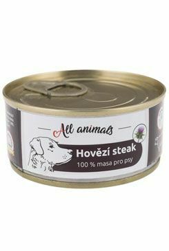 All Animals DOG konz. Hovězí steak 100g
