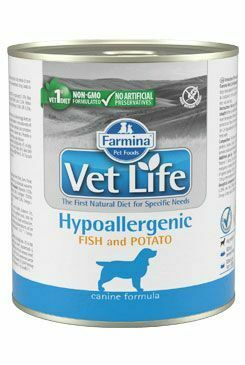 Vet Life Natural DOG konz. Hypoaller Fish&Potato 300g