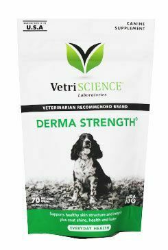 VetriScience Derma Strenght podp.kůže psi 70ks 140g
