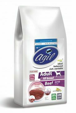 Agil Adult All Breed Low Grain Beef&Lamb&Tuna 2kg